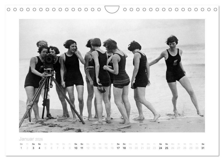 Produktbild: Sommer, Strand und Mode - gen&uuml;&szlig;liche Stunden (Wandkalender 2026 DIN A4 quer), CALVENDO Monatskalender