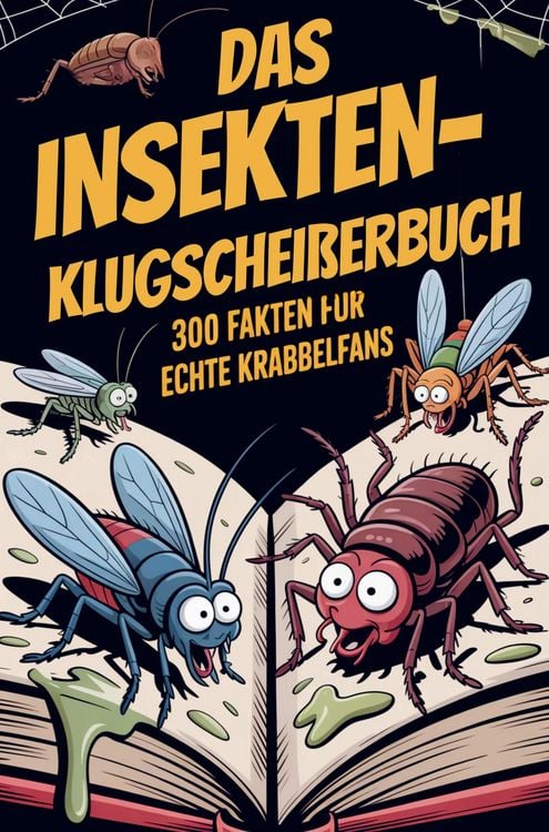 Produktbild: Das Insekten-Klugschei&szlig;erbuch - 300 Fakten f&uuml;r echte Krabbelfans