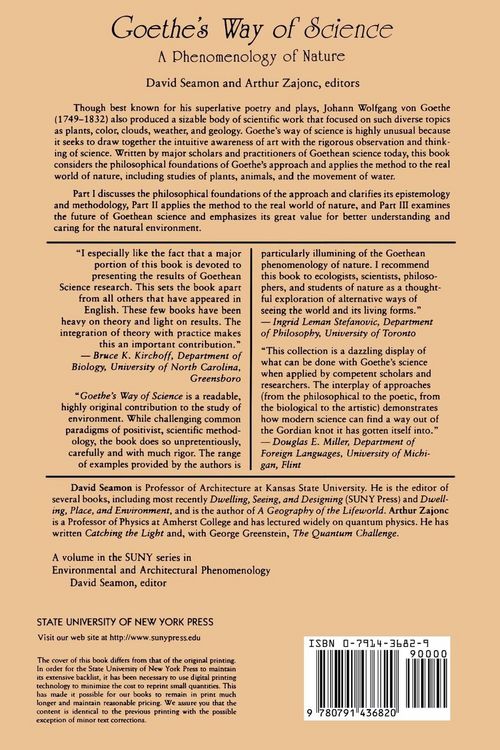 Produktbild: Goethe's Way of Science