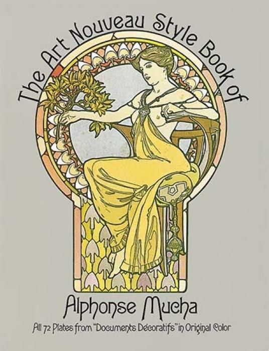 Produktbild: The Art Nouveau Style Book of Alphonse Mucha