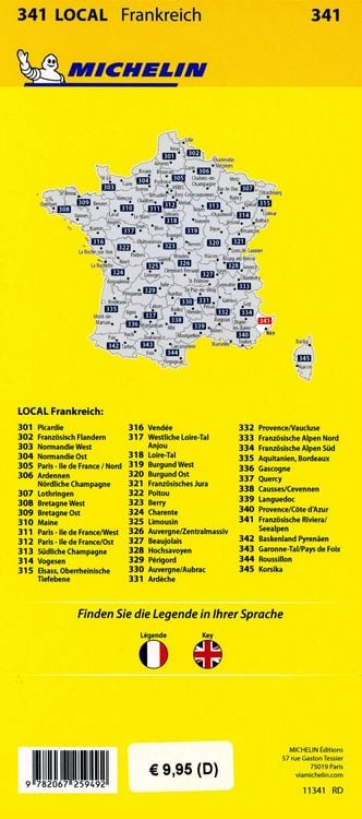 Produktbild: Michelin Franz&ouml;sische Riviera - Seealpen