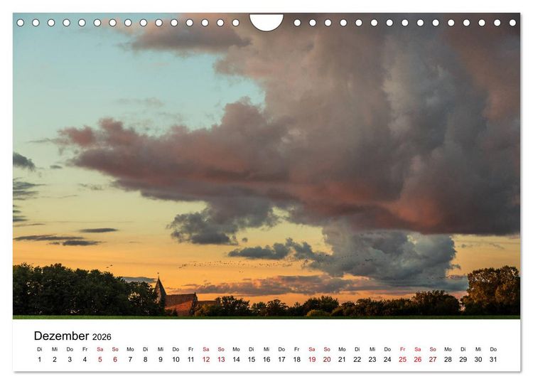 Produktbild: Traumhaftes R&uuml;gen (Wandkalender 2026 DIN A4 quer), CALVENDO Monatskalender