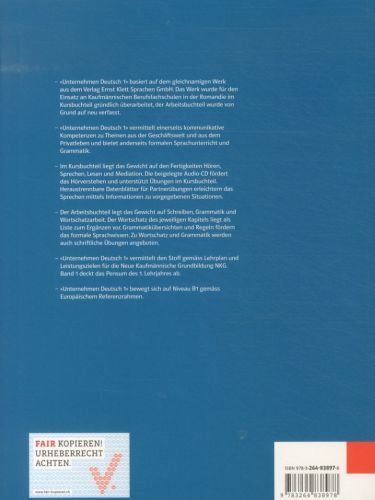 Produktbild: Unternehmen Deutsch - Manuel d'allemand pour les professions commerciales / Unternehmen Deutsch, Band 1 - Manuel d'allemand pour les professions commerciales