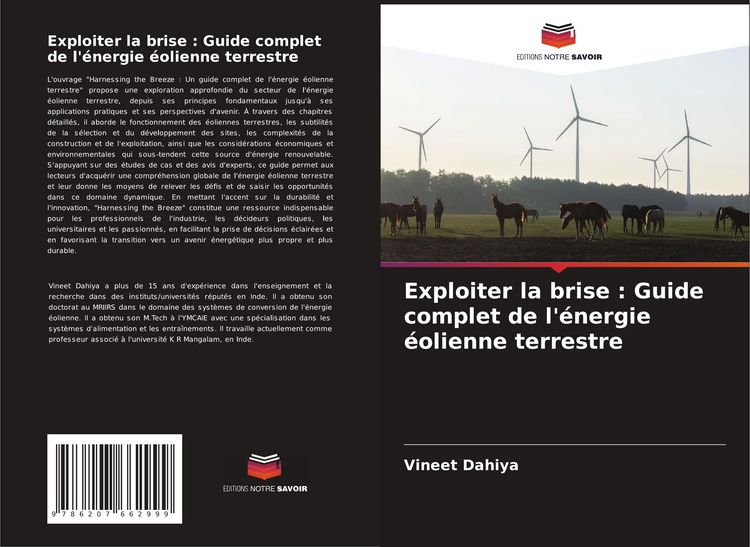 Produktbild: Exploiter la brise : Guide complet de l'&eacute;nergie &eacute;olienne terrestre