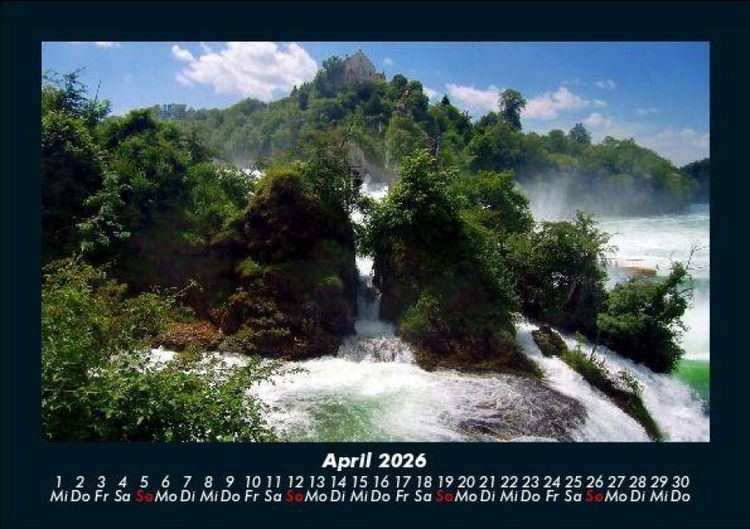 Produktbild: Wasserf&auml;lle 2026 Fotokalender DIN A5