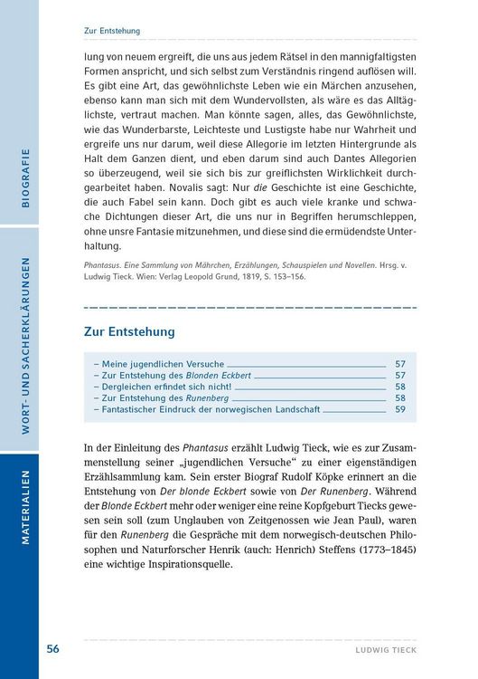 Produktbild: Der blonde Eckbert / Der Runenberg