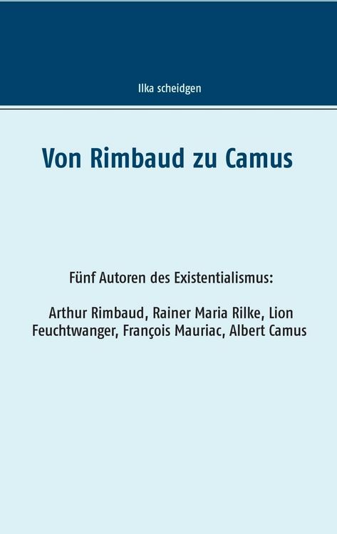 Produktbild: Von Rimbaud zu Camus