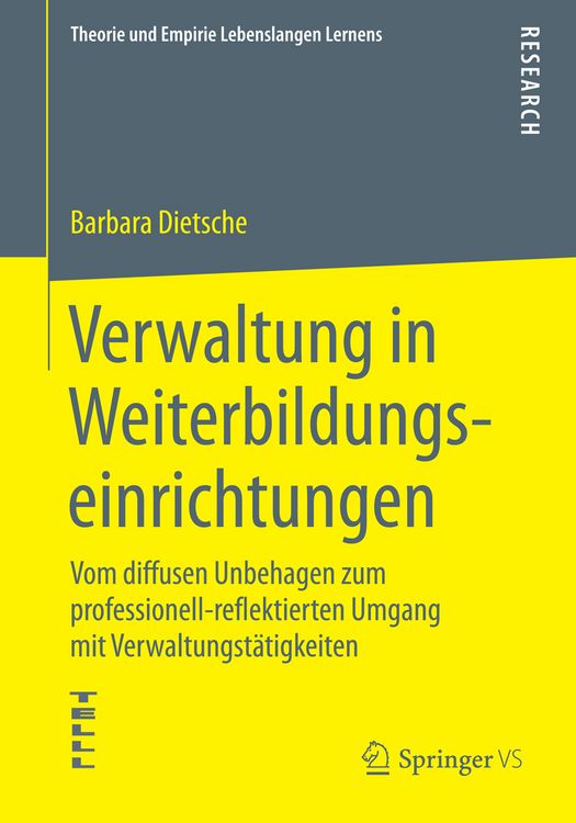 Produktbild: Verwaltung in Weiterbildungseinrichtungen