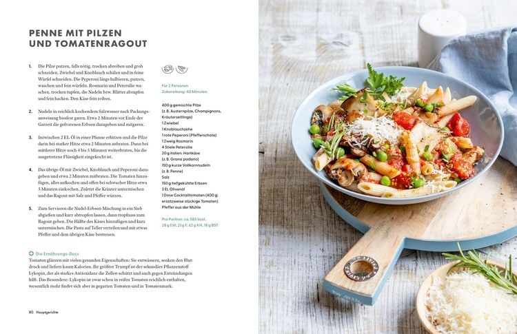 Produktbild: Die Ern&auml;hrungs-Docs &ndash; Unsere 100 besten antientz&uuml;ndlichen Rezepte
