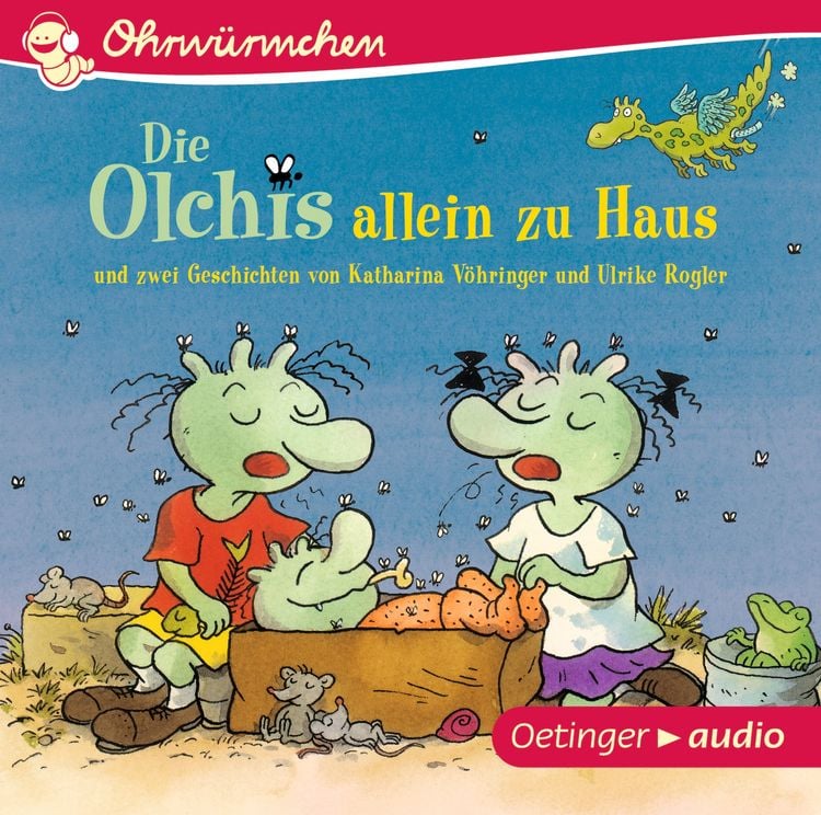 Produktbild: Die Olchis allein zu Haus und zwei Geschichten von Katharina Vöhringer und Ulrike Rogler