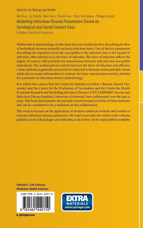 Produktbild: Modeling Infectious Disease Parameters Based on Serological and Social Contact Data