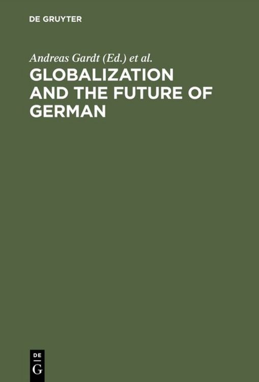 Produktbild: Globalization and the Future of German