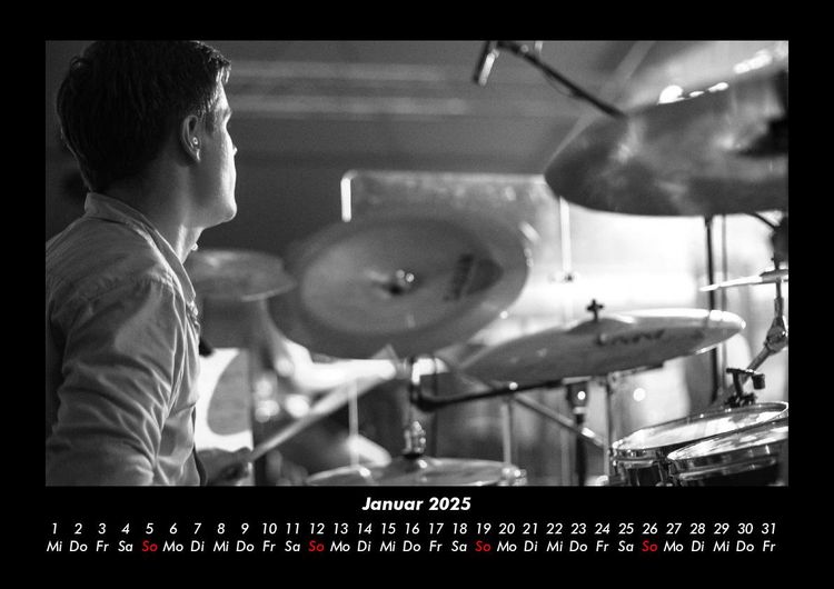 Produktbild: Musik 2025 Fotokalender DIN A3