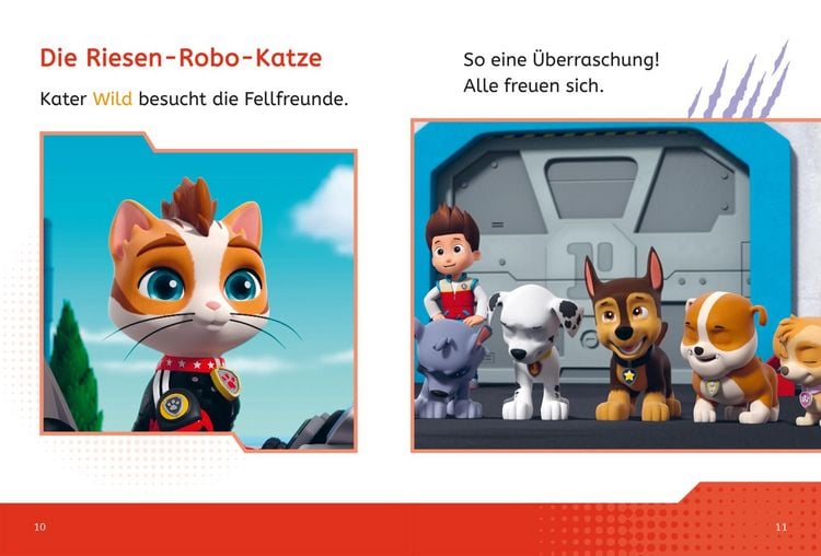 Produktbild: PAW Patrol Erstlesebuch: Die Fellfreunde und die Katzen-Bande