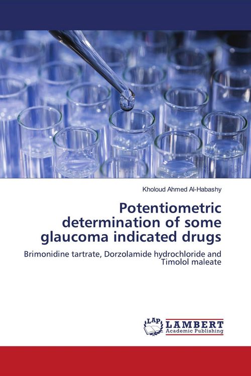 Produktbild: Potentiometric determination of some glaucoma indicated drugs