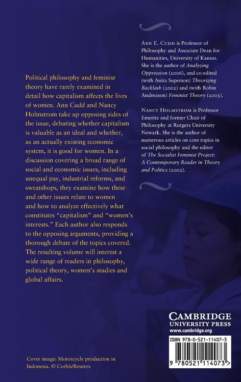 Produktbild: Capitalism, For and Against