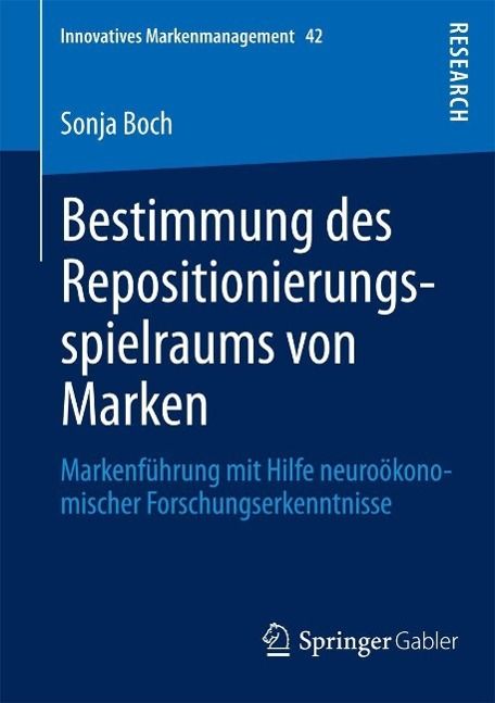 Produktbild: Bestimmung des Repositionierungsspielraums von Marken