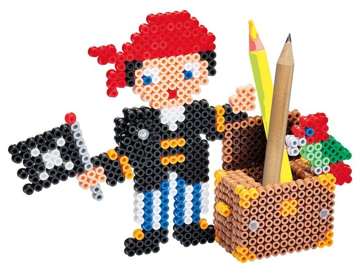 Produktbild: Hama 3251 - Geschenkpackung Piraten Spa&szlig;, B&uuml;gelperlen midi, 2500 St&uuml;ck