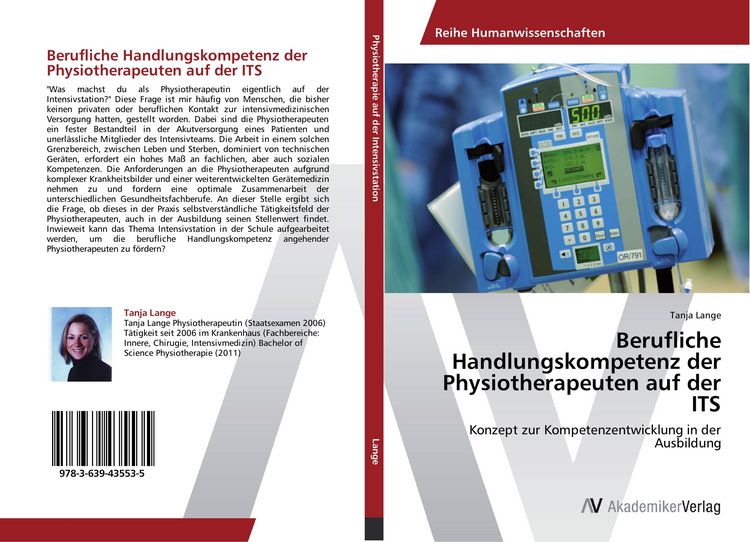 Produktbild: Berufliche Handlungskompetenz der Physiotherapeuten auf der ITS