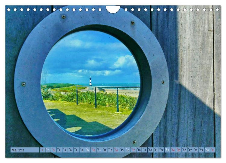 Produktbild: Zeeland - Urlaubstr&auml;ume am Strand von Breskens (Wandkalender 2026 DIN A4 quer), CALVENDO Monatskalender