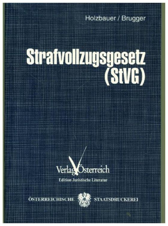 Produktbild: Strafvollzugsgesetz (StVG)