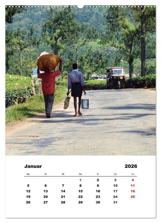 Produktbild: In Kerala (hochwertiger Premium Wandkalender 2026 DIN A2 hoch), Kunstdruck in Hochglanz