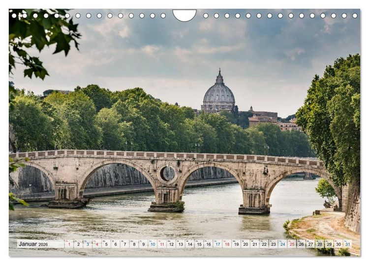 Produktbild: Roma (Wandkalender 2026 DIN A4 quer), CALVENDO Monatskalender