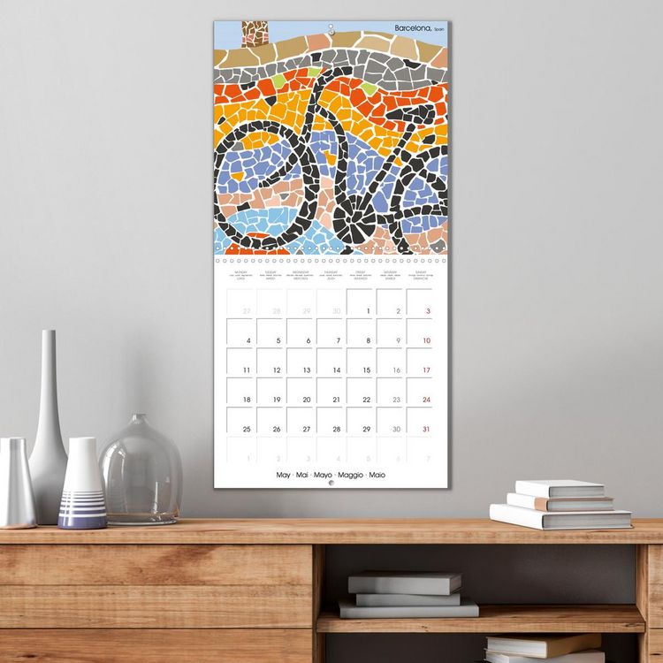 Produktbild: A WORLD OF BICYCLES (Wall Calendar 2026 12 &times; 12 Inch) CALVENDO 12 Month Wall Calendar