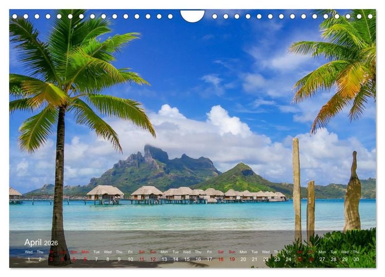 Produktbild: Dream Beaches worldwide (Wall Calendar 2026 DIN A4 landscape), CALVENDO 12 Month Wall Calendar