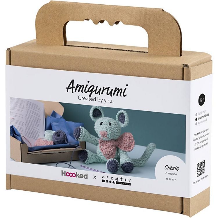 Produktbild: Creativ Company Kreativ Set Amigurumi, Maus, Mint