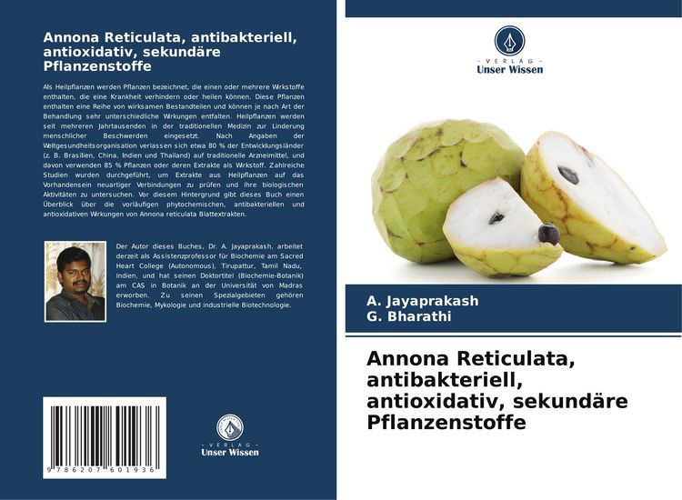 Produktbild: Annona Reticulata, antibakteriell, antioxidativ, sekund&auml;re Pflanzenstoffe