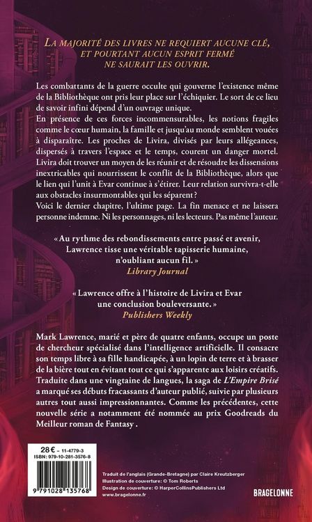 Produktbild: La trilogie de la biblioth&egrave;que