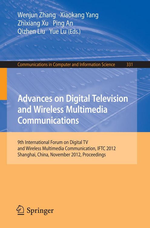 Produktbild: Advances on Digital Television and Wireless Multimedia Communications