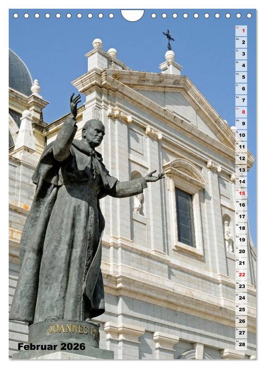 Produktbild: Madrid (Wandkalender 2026 DIN A4 hoch), CALVENDO Monatskalender