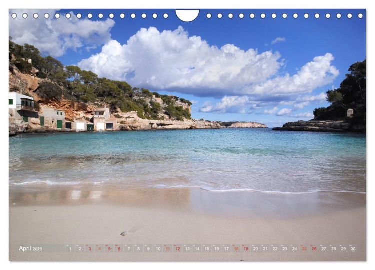 Produktbild: Mallorca Zauberhaftes Licht (Wandkalender 2026 DIN A4 quer), CALVENDO Monatskalender
