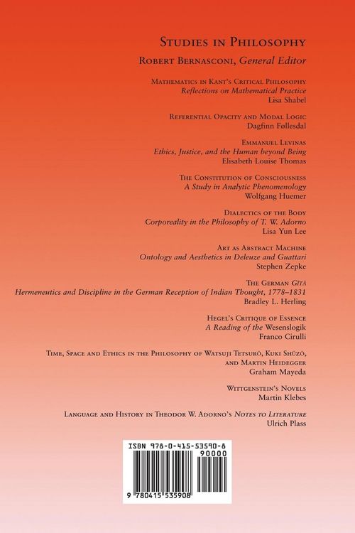 Produktbild: Language and History in Adorno's Notes to Literature