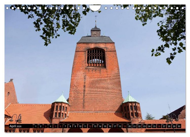 Produktbild: Landeshauptstadt Kiel (Wandkalender 2026 DIN A4 quer), CALVENDO Monatskalender