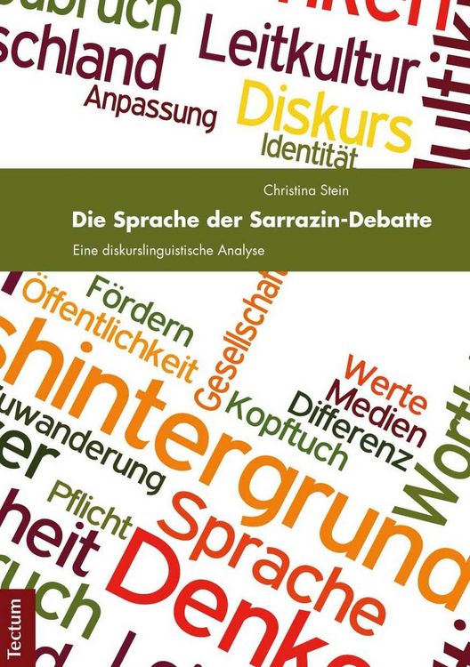 Produktbild: Die Sprache der Sarrazin-Debatte