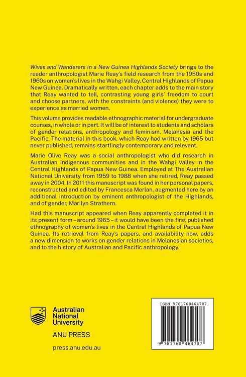 Produktbild: Wives and Wanderers in a New Guinea Highlands Society