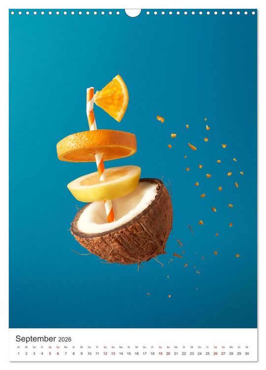 Produktbild: Kreative Drinks - erfrischend, schokoladig und fruchtig. (Wandkalender 2026 DIN A3 hoch), CALVENDO Monatskalender