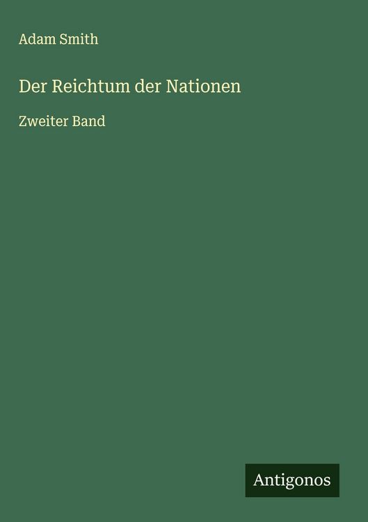 Produktbild: Der Reichtum der Nationen