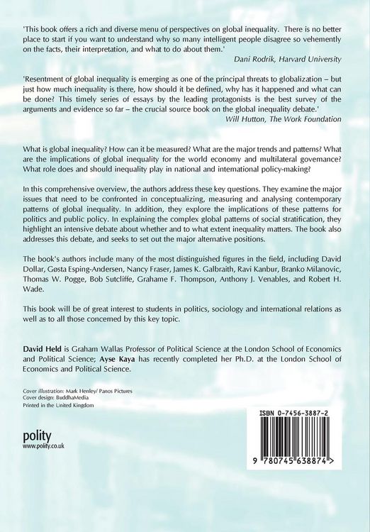 Produktbild: Global Inequality