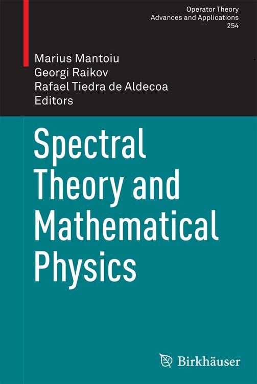 Produktbild: Spectral Theory and Mathematical Physics