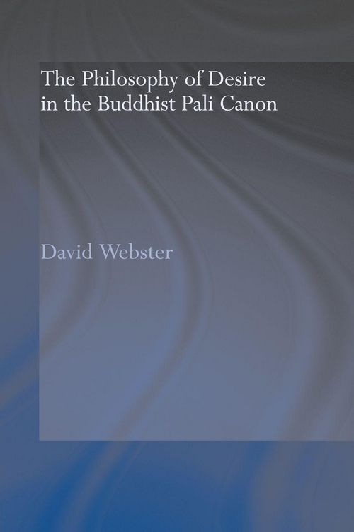 Produktbild: The Philosophy of Desire in the Buddhist Pali Canon