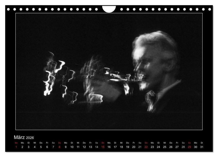 Produktbild: Jazz onstage (Wandkalender 2026 DIN A4 quer), CALVENDO Monatskalender