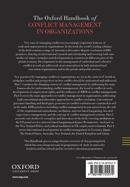 Produktbild: The Oxford Handbook of Conflict Management in Organizations