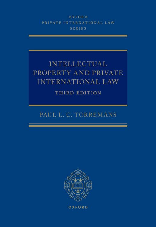 Produktbild: Intellectual Property and Private International Law