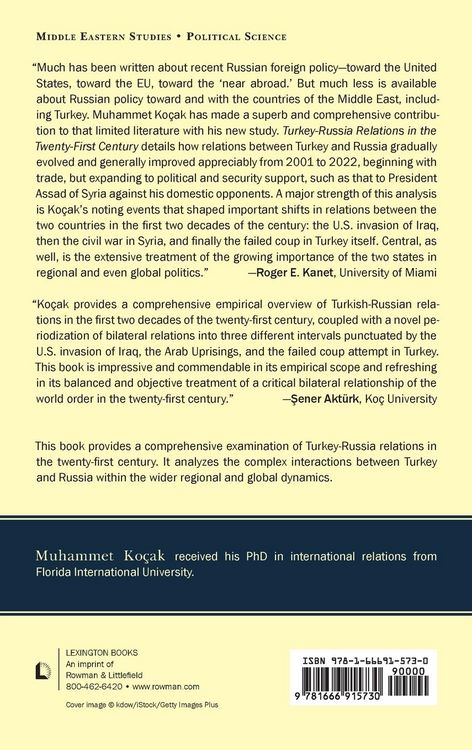 Produktbild: Turkey-Russia Relations in the Twenty-First Century