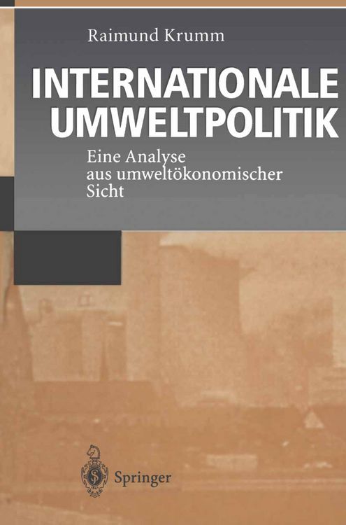 Produktbild: Internationale Umweltpolitik