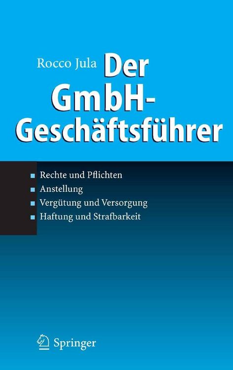 Produktbild: Der GmbH-Gesch&auml;ftsf&uuml;hrer